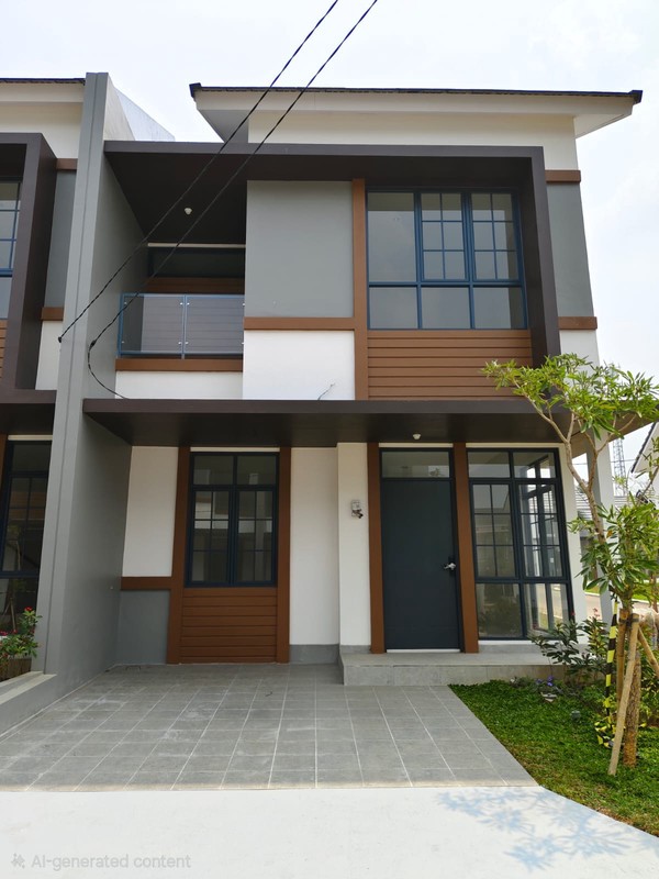 Rumah Siap Huni harga 1M an di Cluster Kana Park, Legok, Banten
