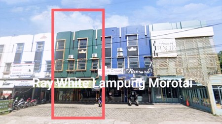 Dijual Ruko 2Pintu BY LELANG strategis di cutnyak dien bandarlampung