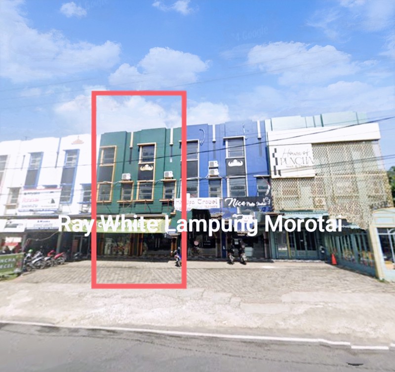 Dijual Ruko 2Pintu BY LELANG strategis di cutnyak dien bandarlampung