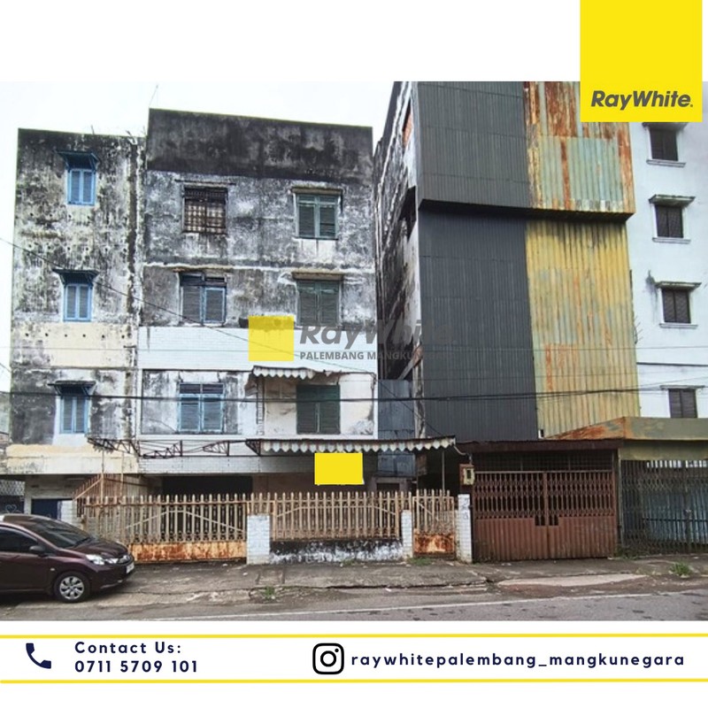Dijual Ruko di Jl. Tembesu Kel. 20 Ilir D. I, Kec. Ilir Tim. I, Kota Palembang