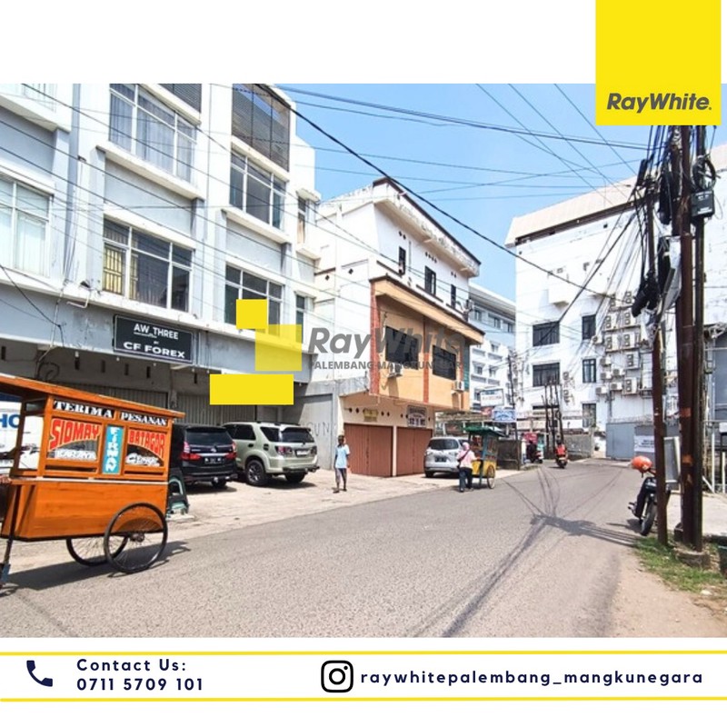 Disewakan Ruko di Jl. Cinde Welan Kel. 24 Ilir Kec. Bukit Kecil, Kota Palembang