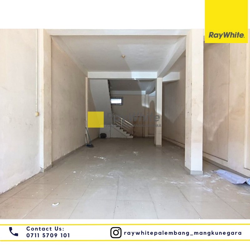 Disewakan Ruko di Jl. Cinde Welan Kel. 24 Ilir Kec. Bukit Kecil, Kota Palembang