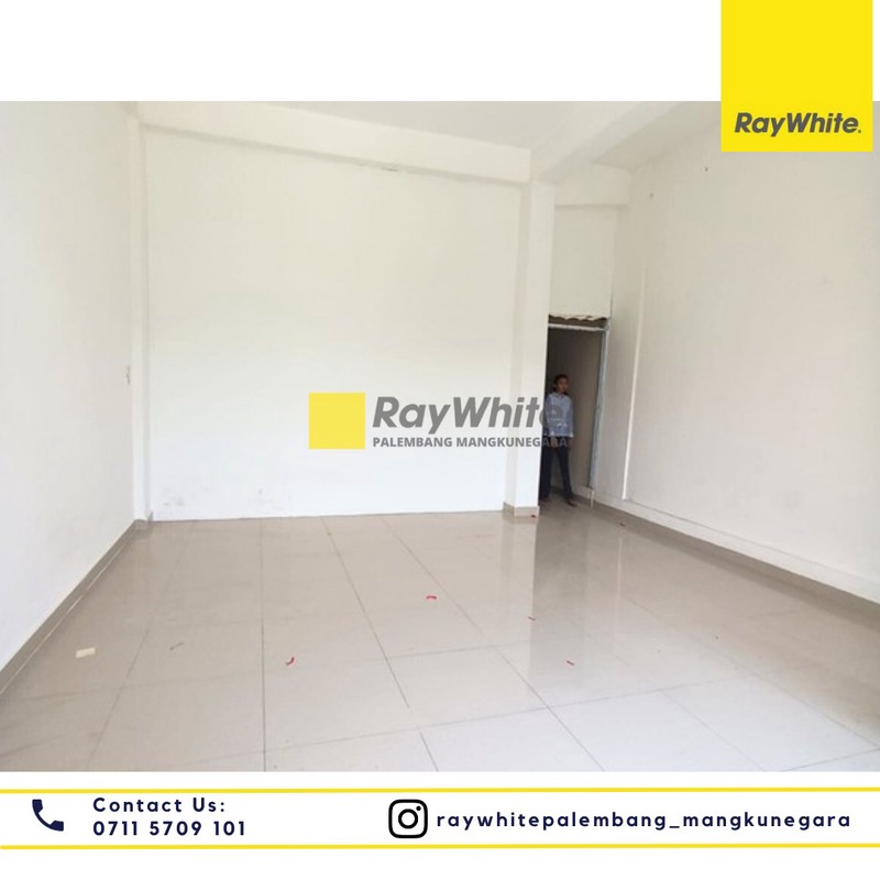 Disewakan Ruko di Jl. Cinde Welan Kel. 24 Ilir Kec. Bukit Kecil, Kota Palembang