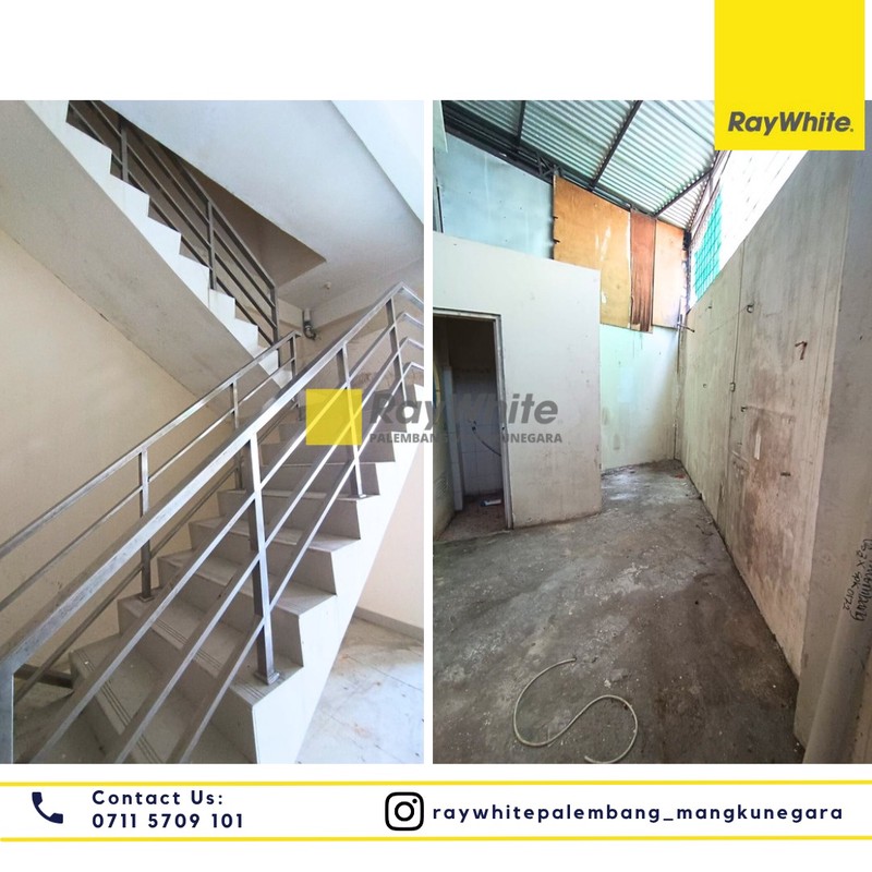 Disewakan Ruko di Jl. Cinde Welan Kel. 24 Ilir Kec. Bukit Kecil, Kota Palembang