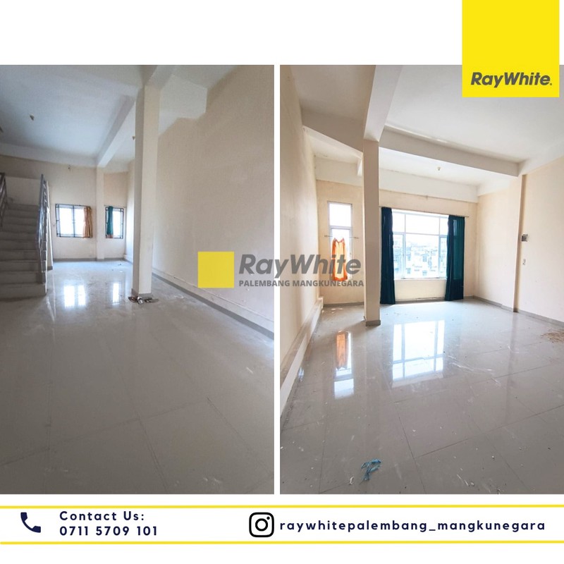 Disewakan Ruko di Jl. Cinde Welan Kel. 24 Ilir Kec. Bukit Kecil, Kota Palembang