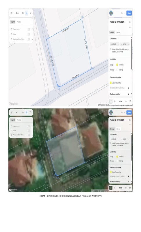 Rumah Klasik Dalam Komplek Dekat Stasiun MRT Lebak Bulus Jakarta Selatan