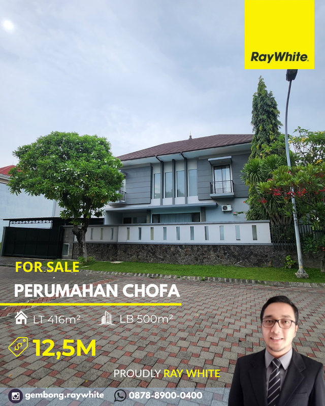 Rumah Mewah Private Pool Chofa Residence Surabaya Barat 