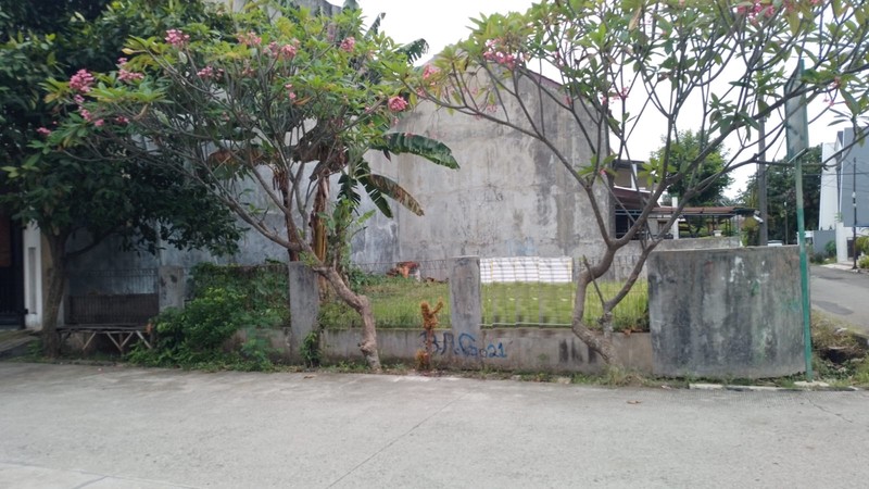 Kavling siap bangun, cocok untuk tempat tingal di Pondok aren