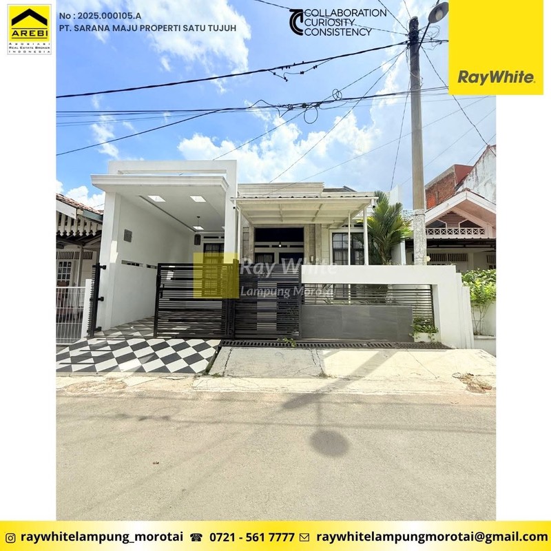 Rumah Mewah Minimalis Modern di Way Halim
