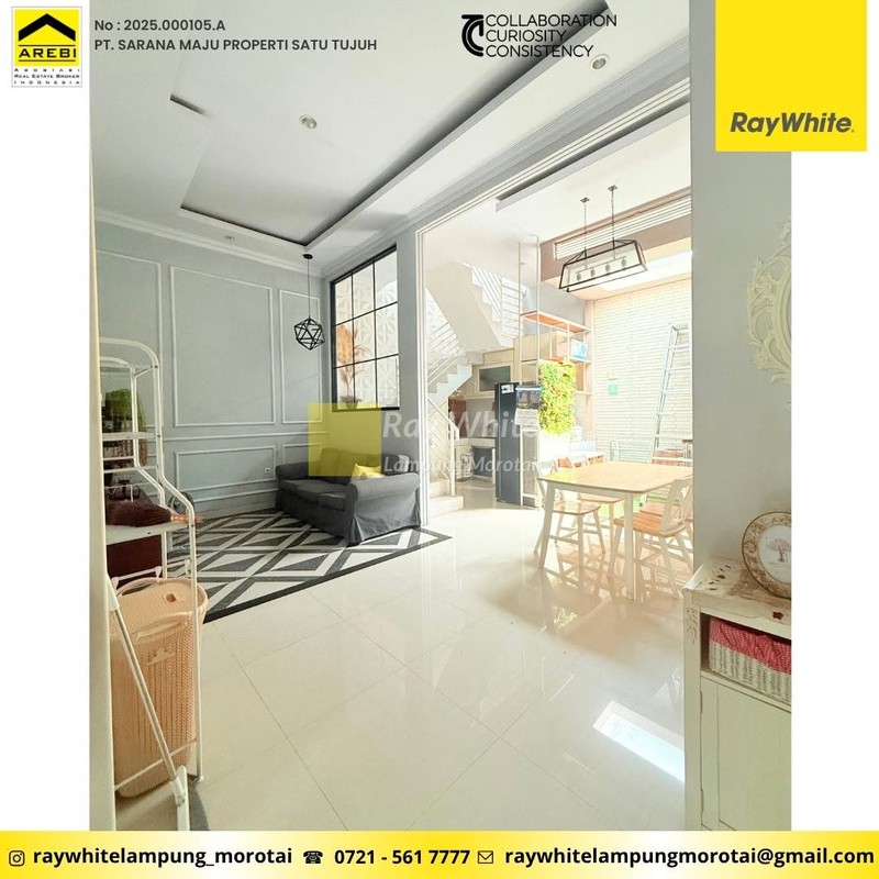 Rumah Mewah Minimalis Modern di Way Halim