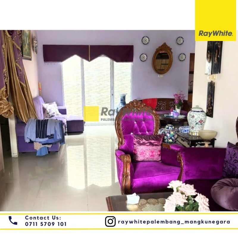 Dijual Rumah di Jl. Naskah 2 Sukarami Kota Palembang