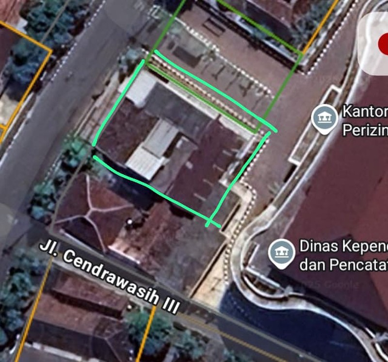 Rumah dan Ruang Usaha Lokasi Premium di Tengah Kota Sleman 