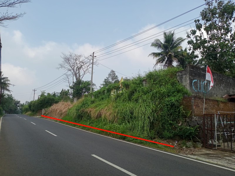 Tanah Kavling Luas 1.780 Meter Persegi Di Jalan Utama Mendono, Temanggung, Cocok Untuk Investasi & Bisnis