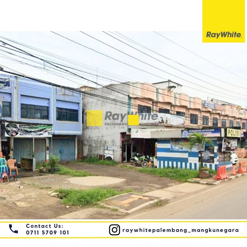Disewakan Ruko 2 Pintu di Jl. Raya Palembang - Jambi KM 12