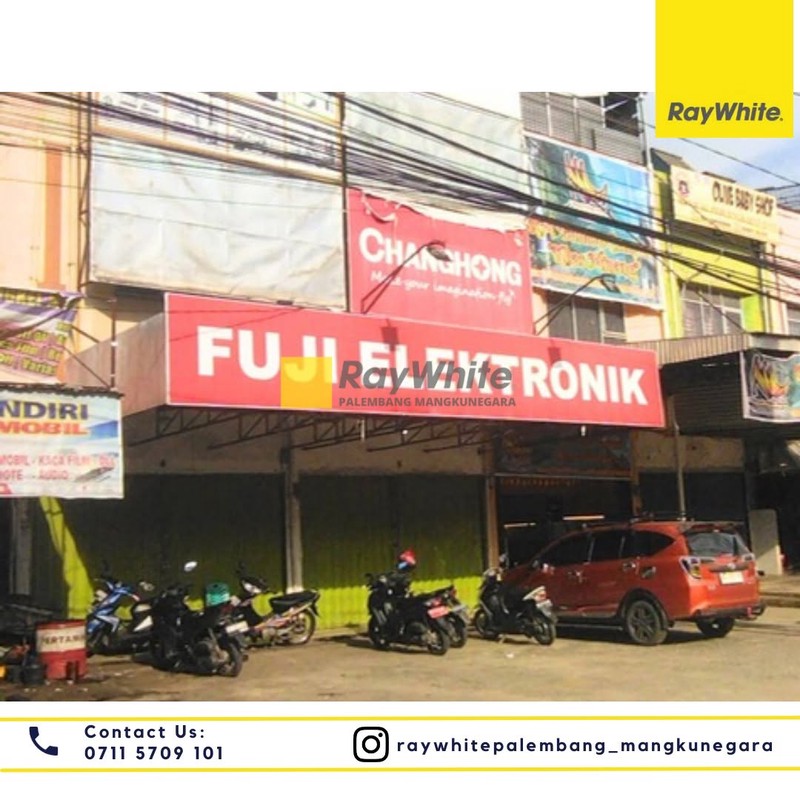 Disewakan Ruko 2 Pintu di Jl. Brigjen Hasan Kasim Kota Palembang