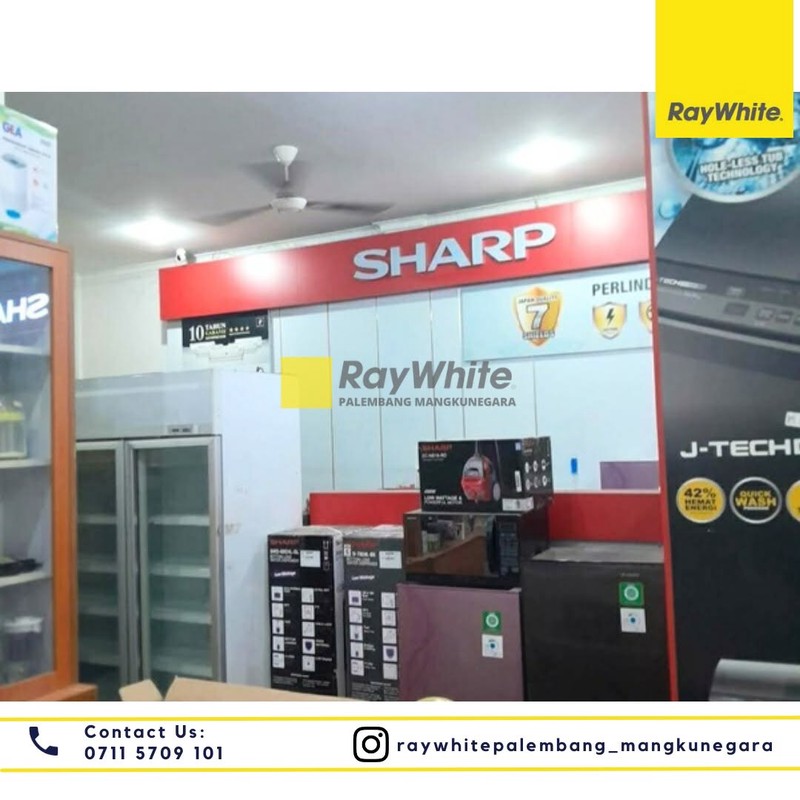 Disewakan Ruko 2 Pintu di Jl. Brigjen Hasan Kasim Kota Palembang