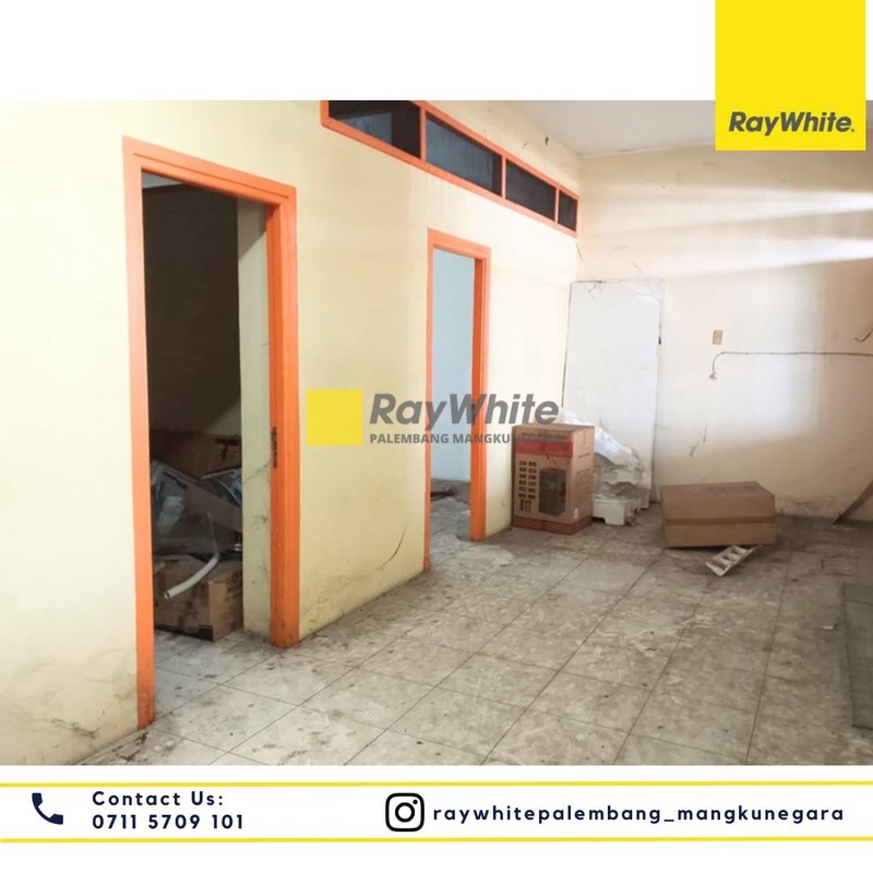 Disewakan Ruko 2 Pintu di Jl. Brigjen Hasan Kasim Kota Palembang