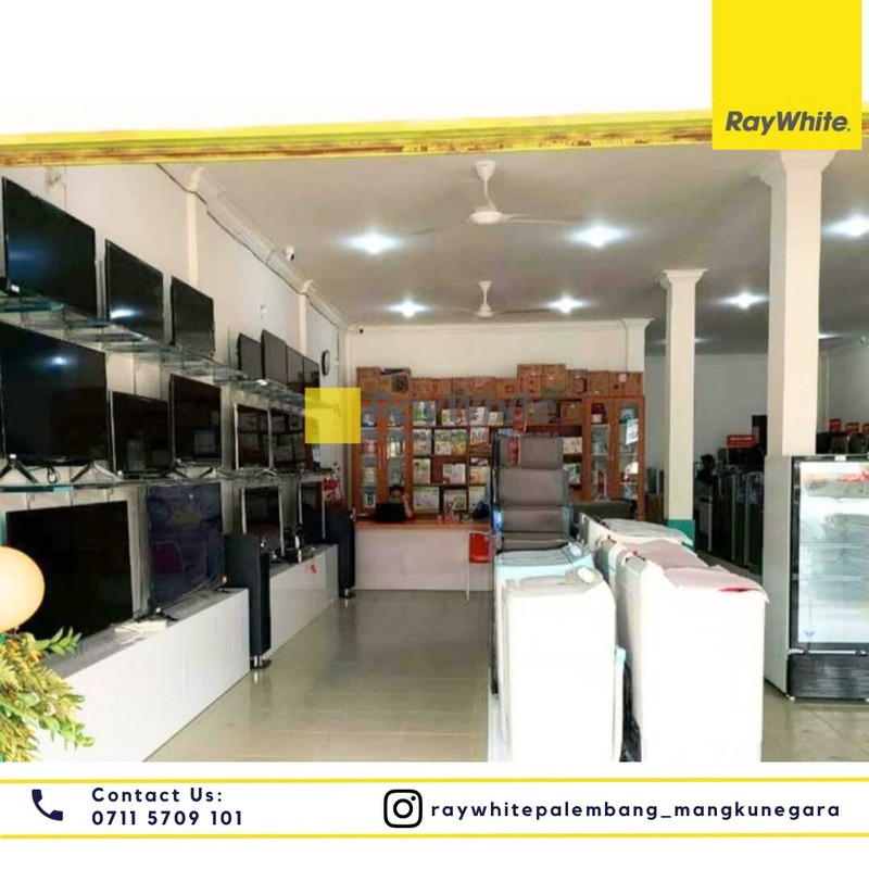 Disewakan Ruko 2 Pintu di Jl. Brigjen Hasan Kasim Kota Palembang