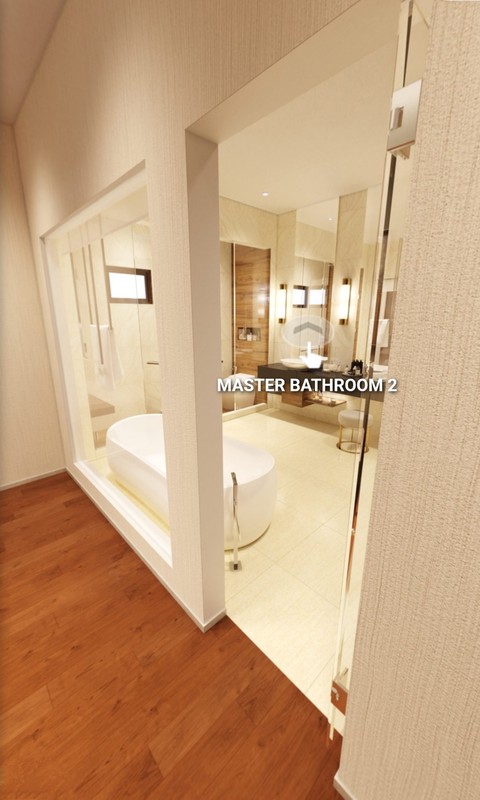 Rumah Villa Estetik 2 Lantai Mewah Tdk Nempel Kiri Kanan Dan Ada Backyard Di Sentul City