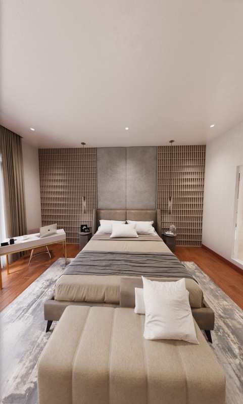 Rumah Villa Estetik 2 Lantai Mewah Tdk Nempel Kiri Kanan Dan Ada Backyard Di Sentul City