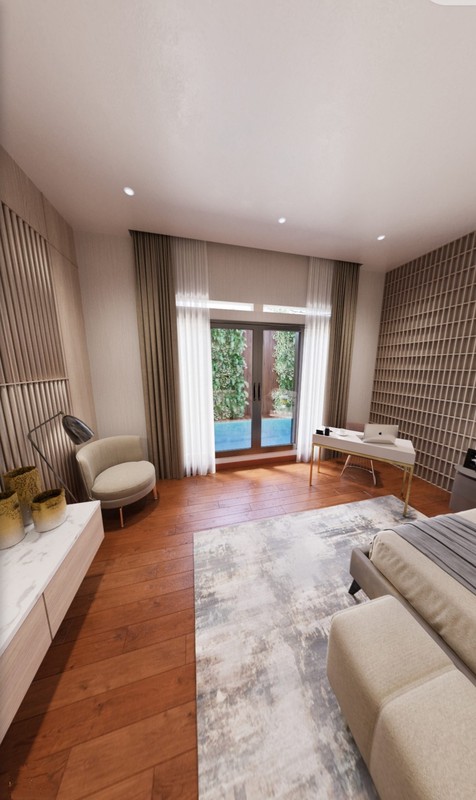 Rumah Villa Estetik 2 Lantai Mewah Tdk Nempel Kiri Kanan Dan Ada Backyard Di Sentul City