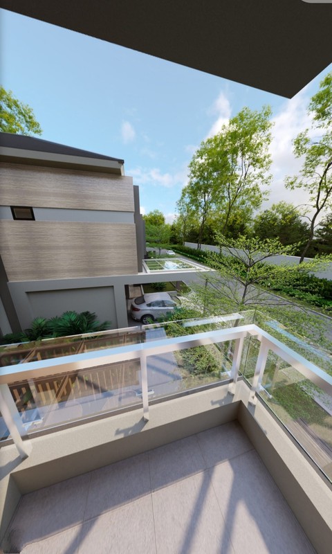 Rumah Villa Estetik 2 Lantai Mewah Tdk Nempel Kiri Kanan Dan Ada Backyard Di Sentul City