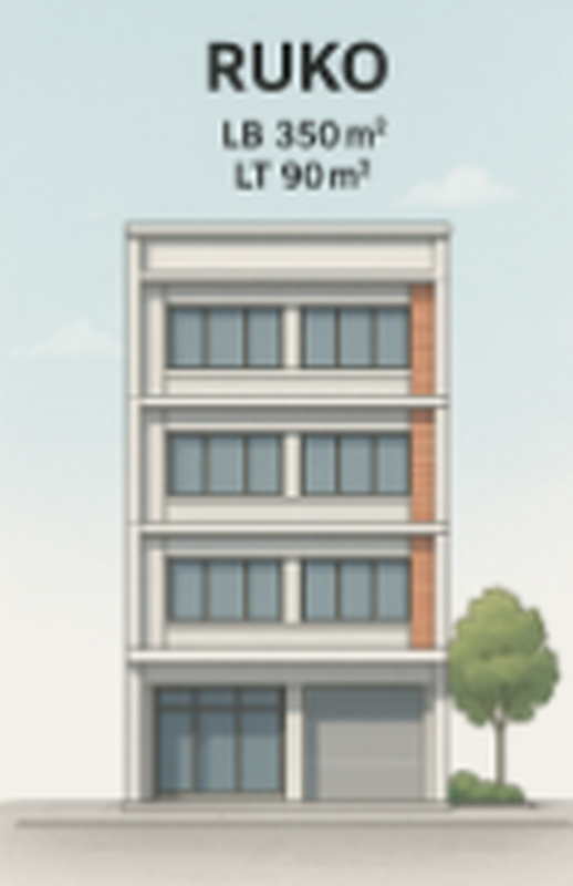 DIJUAL / DISEWAKAN - Ruko Boulevard Business Center (BBC) TANGERANG.