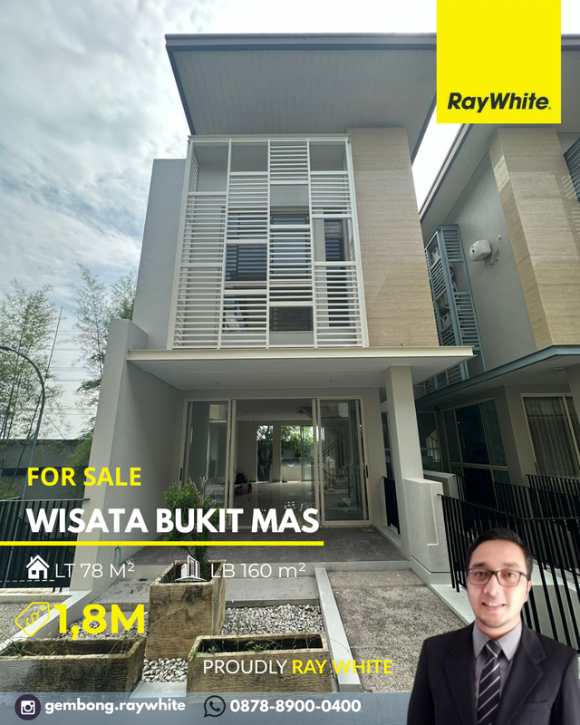 Termurah Rumah Wisata Bukit Mas Siap Huni Seprrti Baru