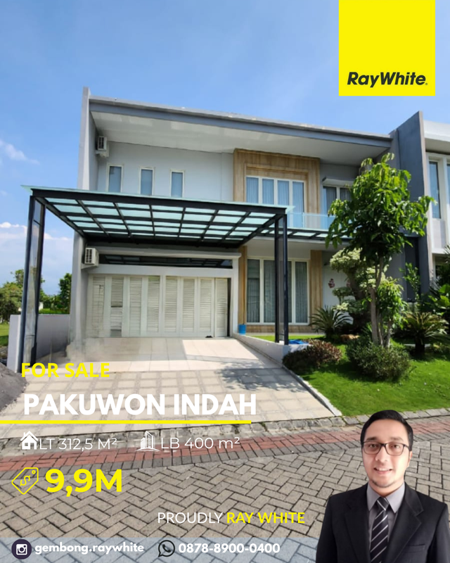 Murah Full Furnished Pakuwon Indah Surabaya Barat 
