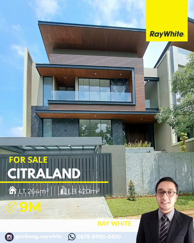 Turun Harga Rumah Baru Gress Waterfront Citraland Siap Huni 