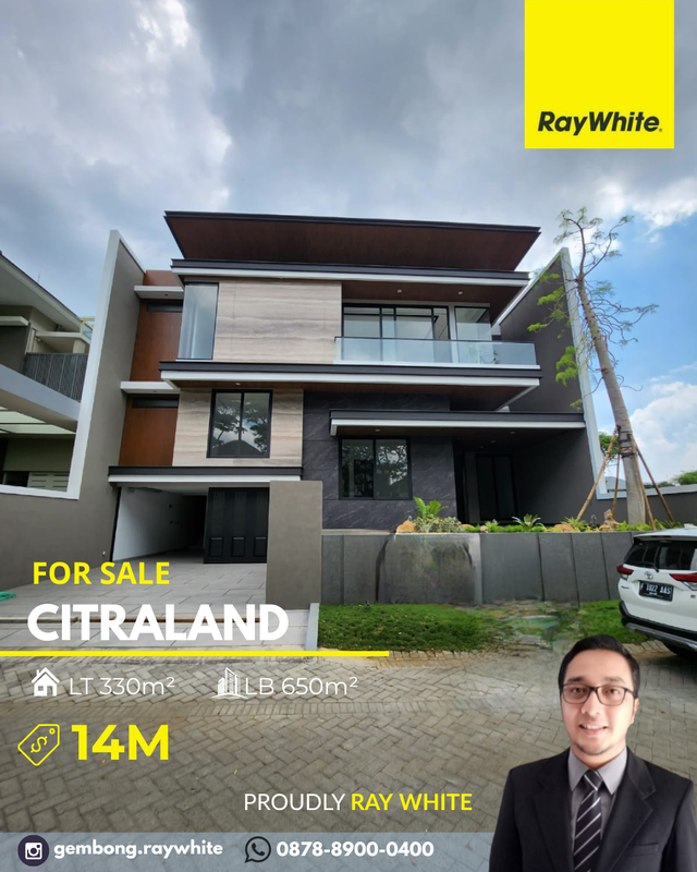 Rumah New Gress High Quality Double Way Newton Hill Citraland 