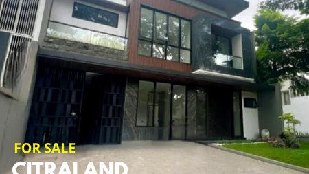 Rumah New Gress Row Jalan Luas Eastwood Citraland Surabaya Barat 
