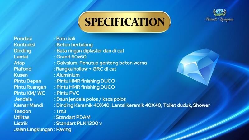 Permata Kwangsan Residence Terbaru 390 Jutaan di Tahap 6