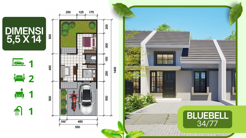 Rumah Termurah Sukodono di Grand Park Anggaswangi