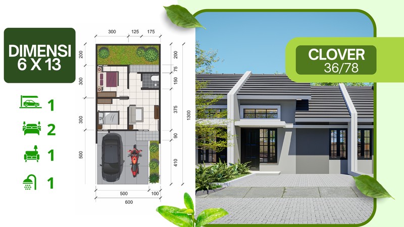 Rumah Termurah Sukodono di Grand Park Anggaswangi