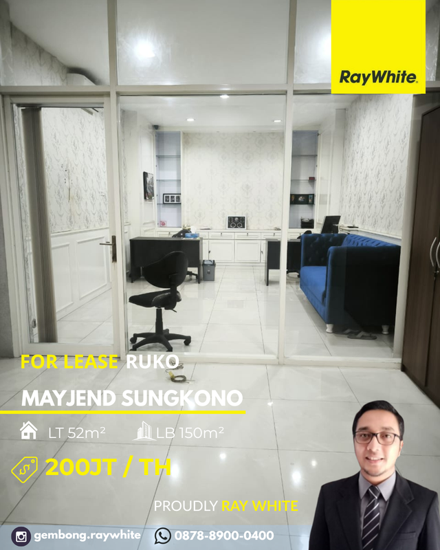 Ruko strategis 0 jalan raya mayjend sungkono surabaya Komersial area