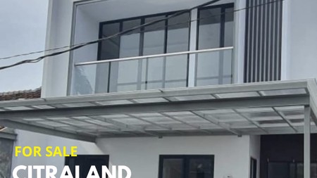 Rumah Baru Gress Siap Huni Bukit Palma Citraland Surabaya Barat 