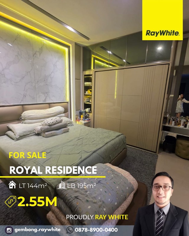Termurah rumah full furnish royal Residence Modern Minimalis design