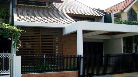 Jual Cepat Rumah 2 Lantai Bebas Banjir di Jalan Pisok Bintaro Jaya Sektor 5