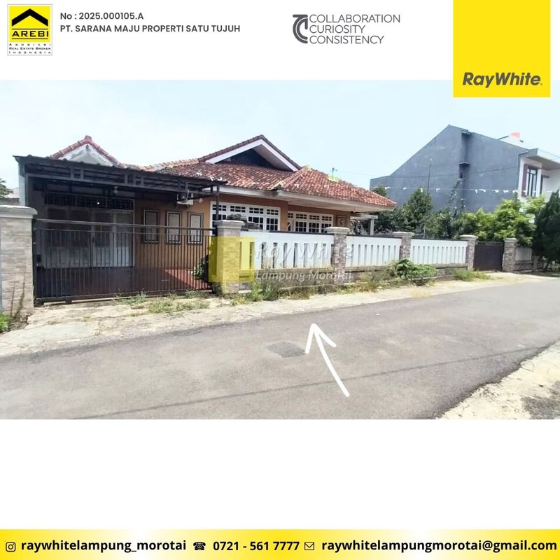 Dijual Rumah Jl. Pulau Morotai Luas tanah 637 meter hanya 1,5 Miliar Nego
