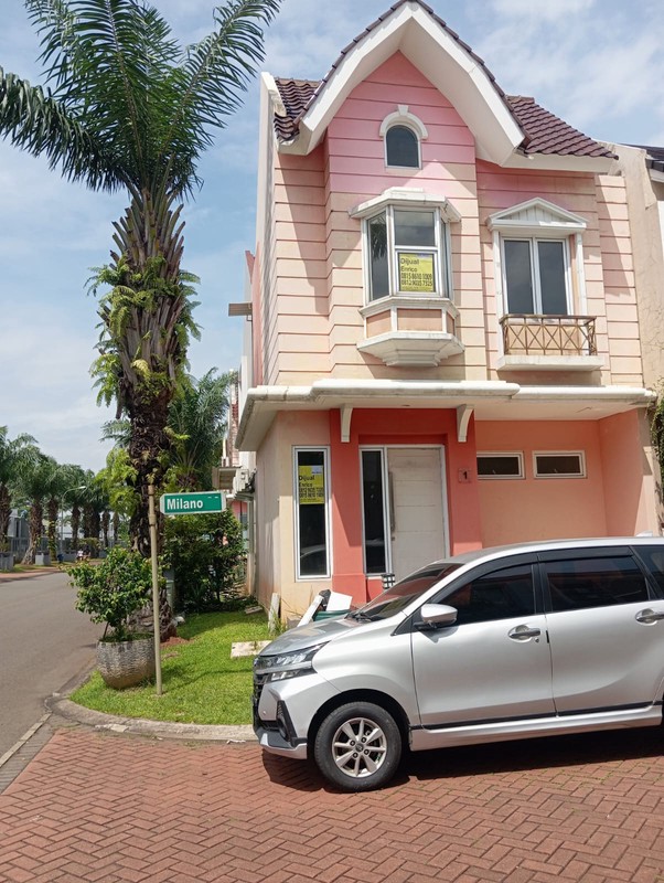 Dijual Rumah Hook di Milano Village Gading Serpong