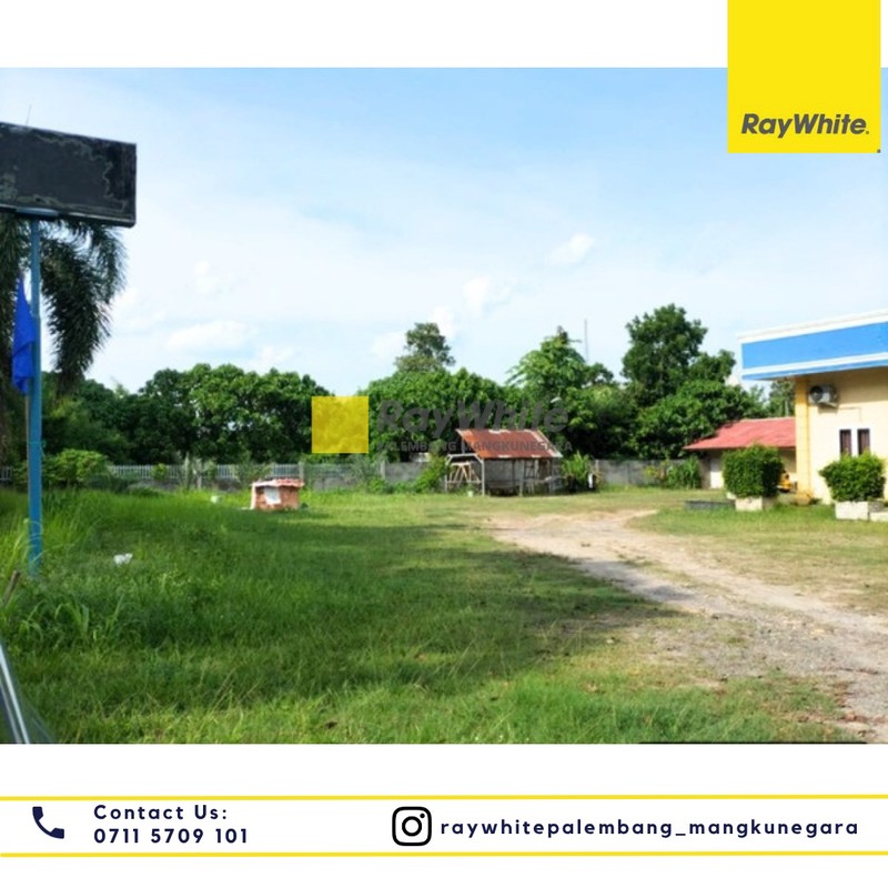 Tanah dan Bangunan dekat Kantor Bupati OKI Kayu Agung