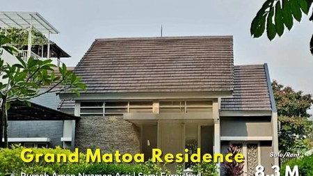 DIJUAL / DISEWAKAN - Rumah Eksklusif di Grand Matoa Residence, Jakarta Selatan