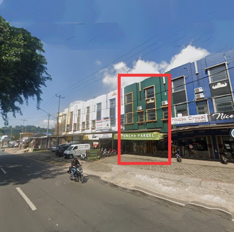 Ruko 2 pintu 3 lantai dijalan Cut Nyakdien kel. Durian Payung Tanjung Karang Pusat, Bandar Lampung (Lampung)