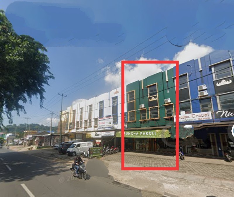 Ruko 2 pintu 3 lantai dijalan Cut Nyakdien kel. Durian Payung Tanjung Karang Pusat, Bandar Lampung (Lampung)