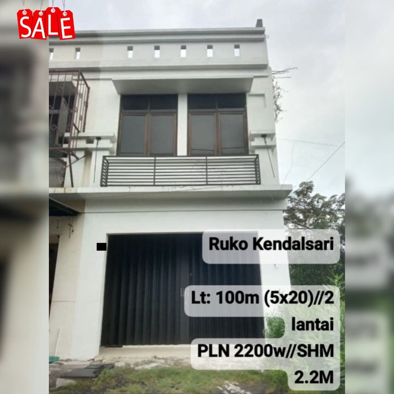 Dijual Ruko Kendalsari Surabaya Nirwana Eksekutif