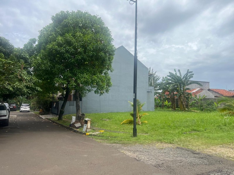 Kavling Hoek Anggrek Loka Residence BSD city 