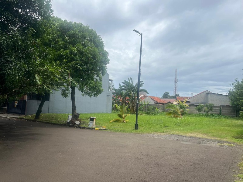 Kavling Hoek Anggrek Loka Residence BSD city 