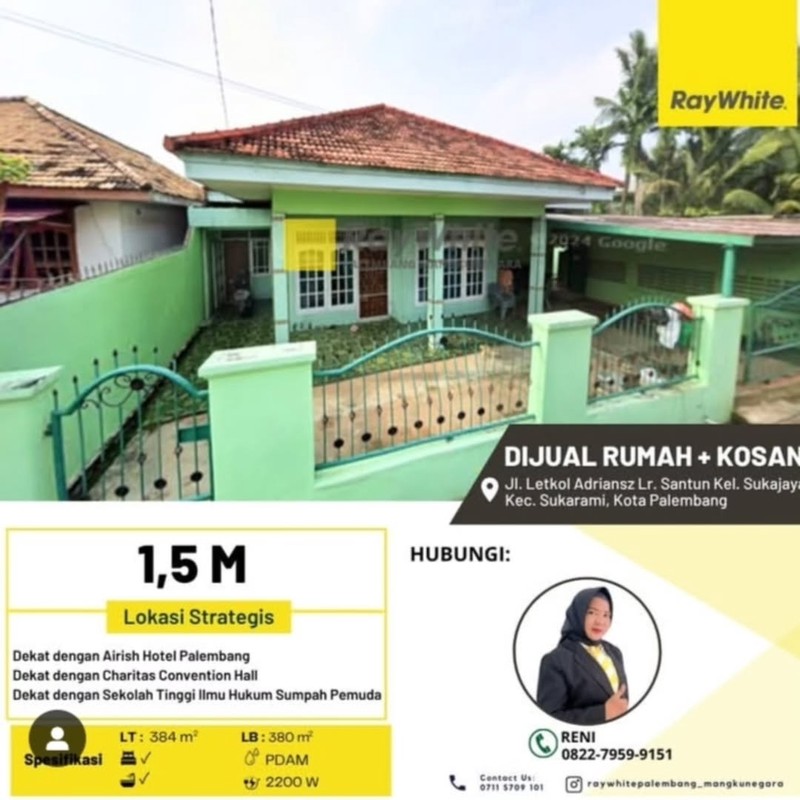 Dijual cepat Rumah+kosan