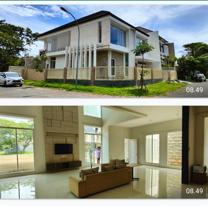 Rumah Mewah Furnished Citraland Area Golf Surabaya Barat 